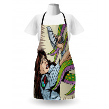 Alien Attack Astronaut Apron