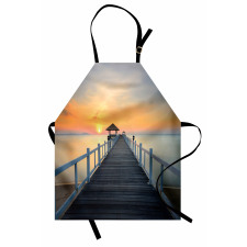 Wood Path on Beach Apron