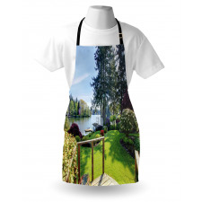 Backyard Garden Spring Apron