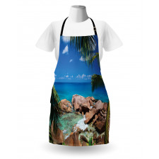 Palm Tree Coastline Apron