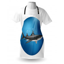 Shark Underwater Hunter Apron