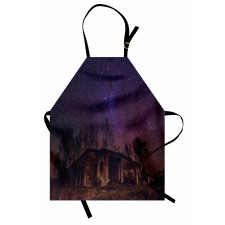 Sky Cosmos Galaxy Stars Apron