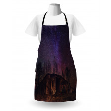 Sky Cosmos Galaxy Stars Apron