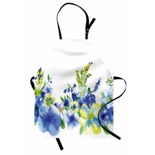 Watercolor Flower Apron