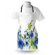 Watercolor Flower Apron