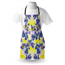 Butterfly Violet Field Apron