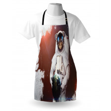 Astronaut Funny Design Apron