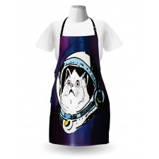 Kitten Astronaut Cosmic Apron