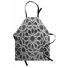 Moroccan Star Flowers Apron