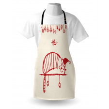 Sleeping Cat Fairy Apron