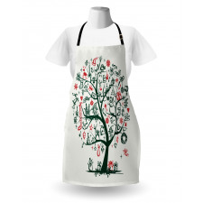 Tree Ornaments Gifts Apron