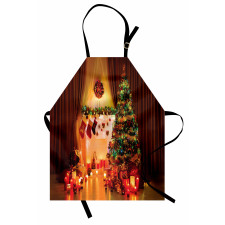 Tree Festive Presents Apron