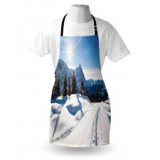 Mountain Pine Trees Apron