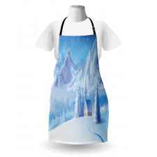 Little House Mountains Apron