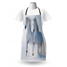 Wintertime Horse Animal Apron