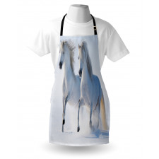 Wintertime Horse Animal Apron