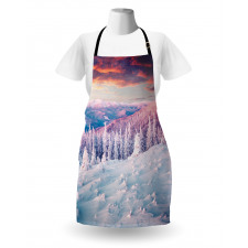 European Snowy Mountain Apron