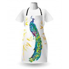 Floral Watercolors Art Apron