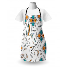 Tribal Bohemian Feather Apron