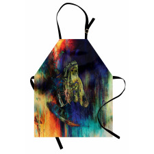 Grunge Tribal Apron