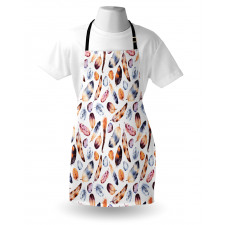 Peacock Feathers Design Apron