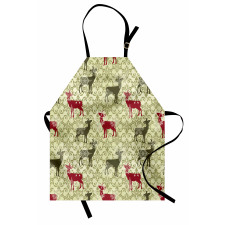 Damask Design Pattern Apron