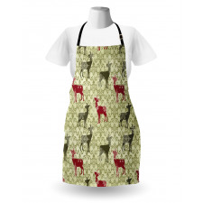 Damask Design Pattern Apron