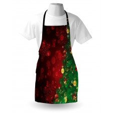 Jingle Bells Trees Apron