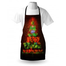 Happy New Year Neon Apron