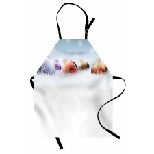 Winter Snow Field Apron