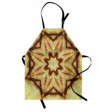 Karışık Desen Mutfak Önlüğü Yıldızlı Batik Desenli