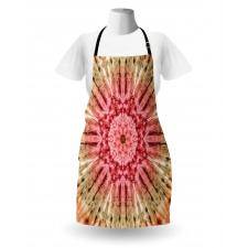 Batik Hippie Red Brown Apron