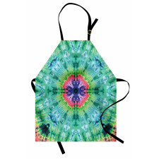 Ombre Art Pink Indigo Apron