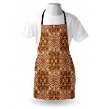 Abstract Tie Dye Effect Apron