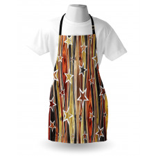 Charming Stars Art Apron