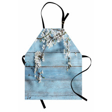 Spring Flowers Branches Apron