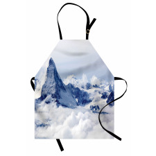 Clouds on Summit Winter Apron
