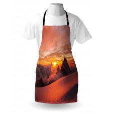 Sunrise in Swiss Alps Apron