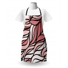 Ombre Abstract Pattern Apron