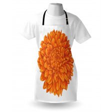 Dahlia Flower Floral Apron