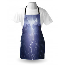 Thunderstorm Dark Clouds Apron