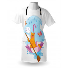 Cartoon Animal Kids Birds Apron