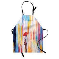 Painting Effect Romance Apron