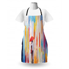 Painting Effect Romance Apron