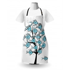 Sea Animals on Tree Theme Apron