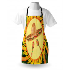 Hippie Sombrero Apron