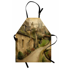 Retro England Brick Apron