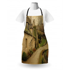 Retro England Brick Apron