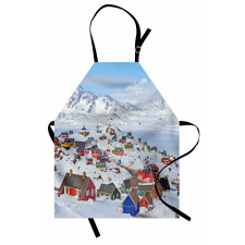 Frozen Winter Design Apron