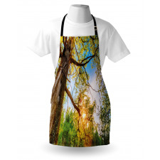 Vibrant Summer Sky Apron